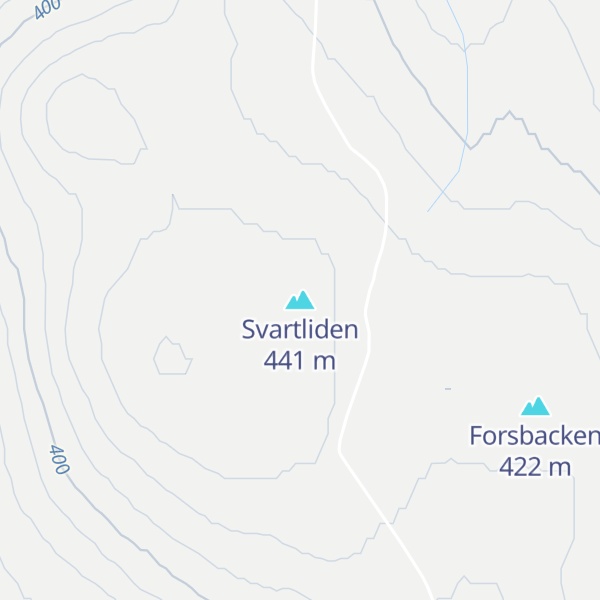 Map of Svartliden