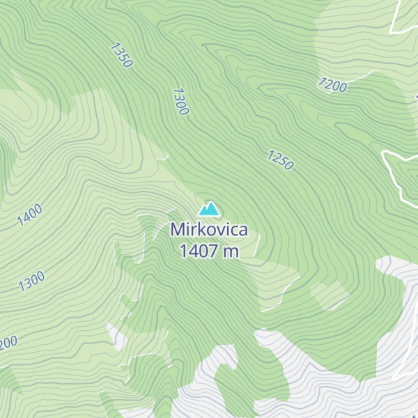 Map of Mirkovica