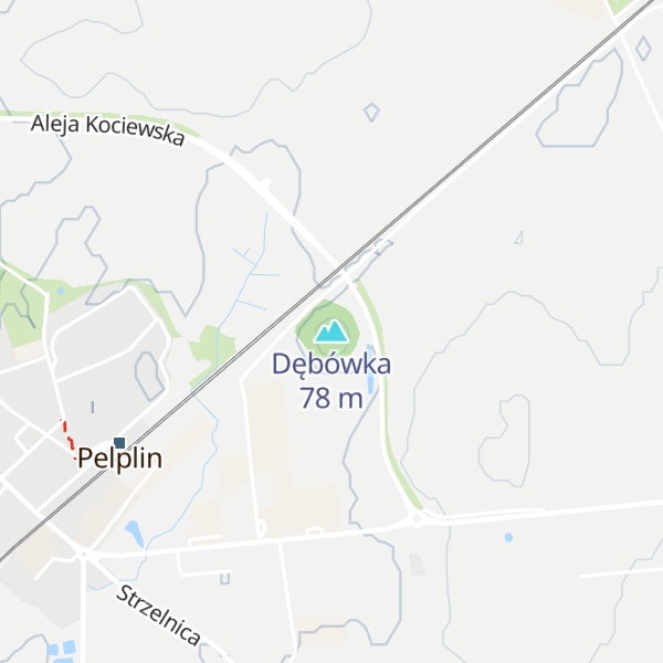 Map of Dębówka