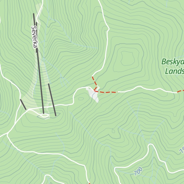 Map of Turistická Chata Skalka