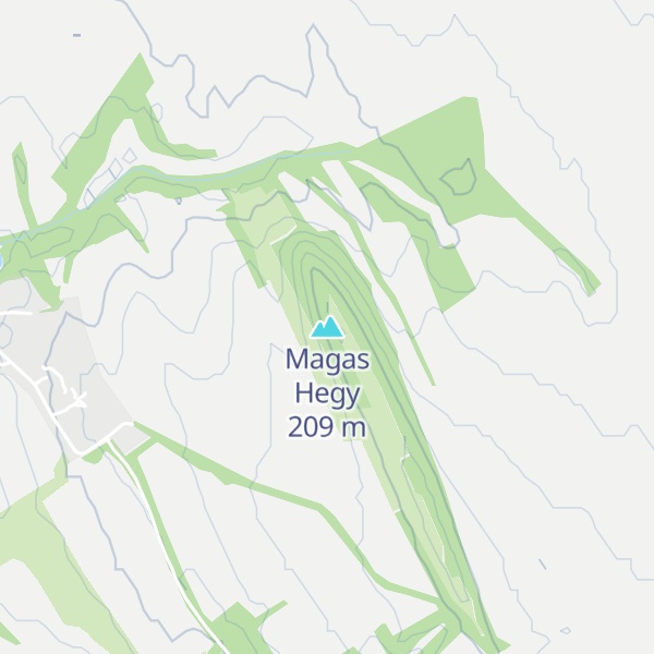Map of Magas Hegy