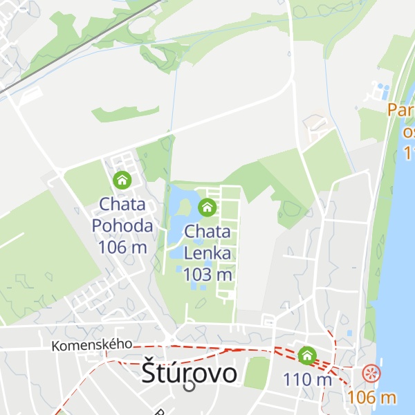 Map of Chata Lenka