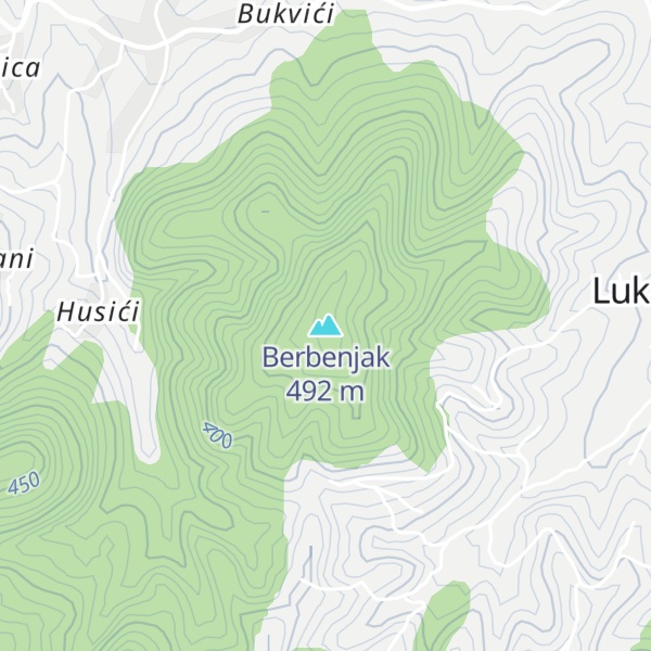 Map of Berbenjak