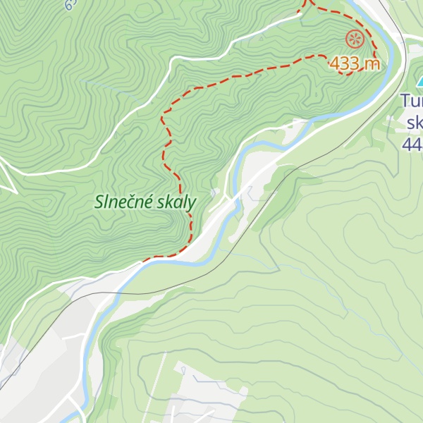 Map of Klinček