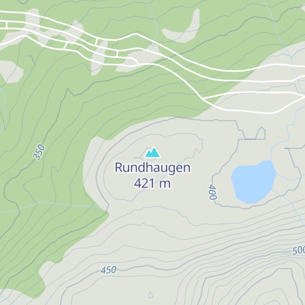Map of Rundhaugen