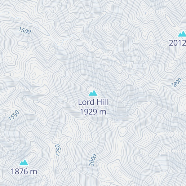 Map of Lord Hill