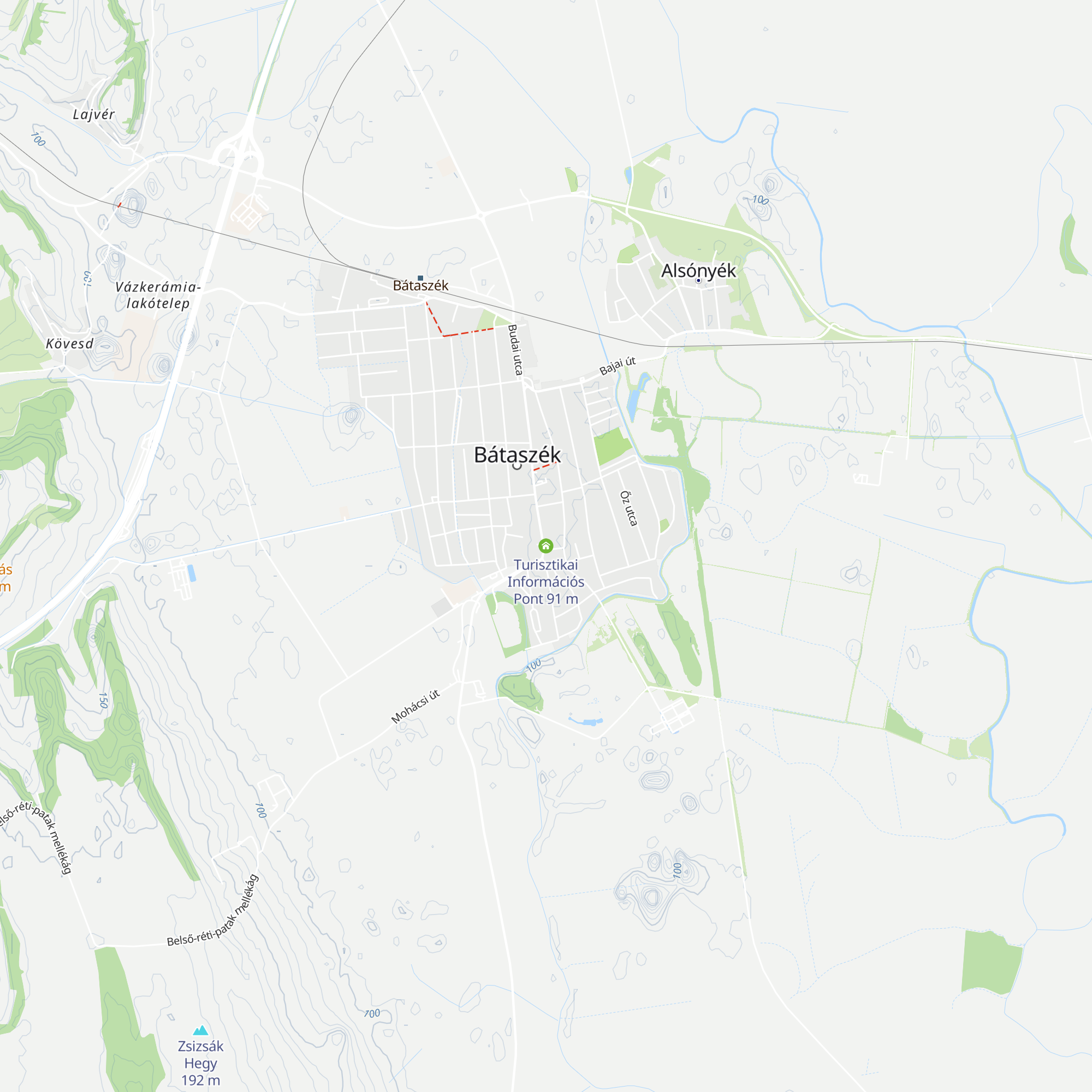 Turisztikai Információs Pont map