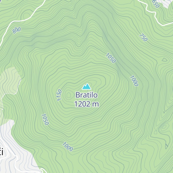 Map of Bratilo