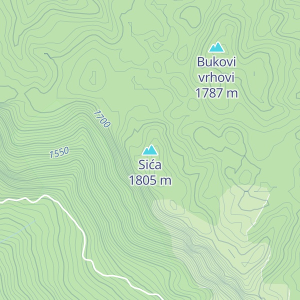 Map of Sića