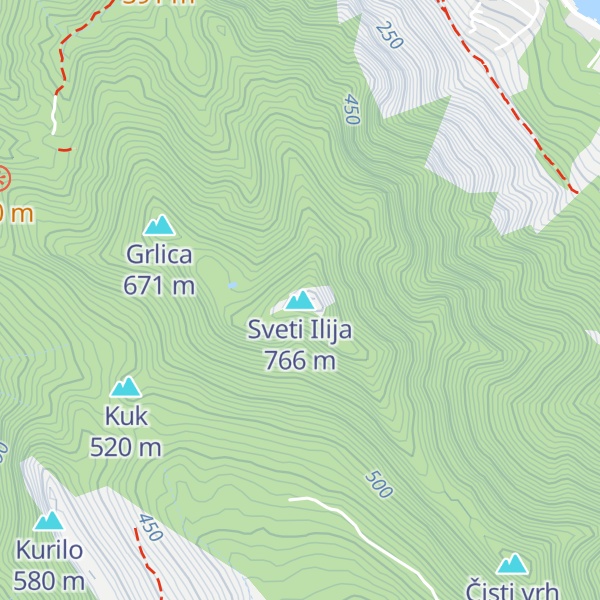 Map of Sveti Ilija