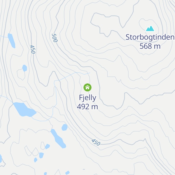 Map of Fjelly