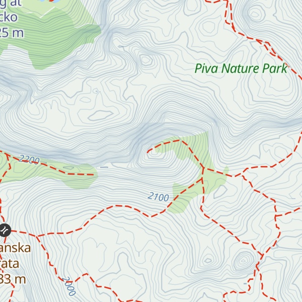 Map of Trzivka