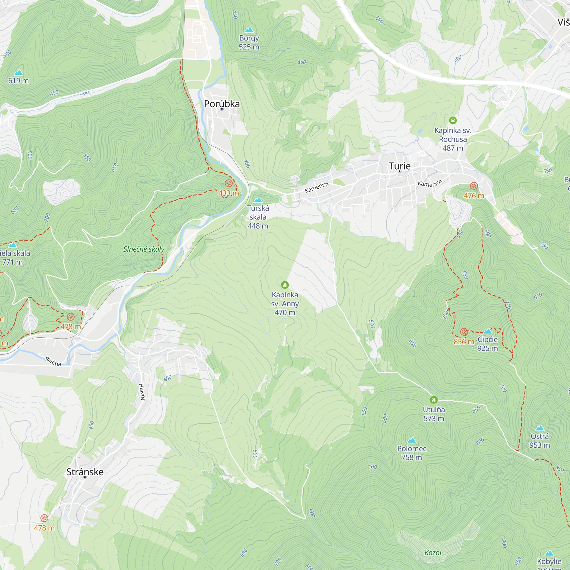 Kaplnka sv. Anny map