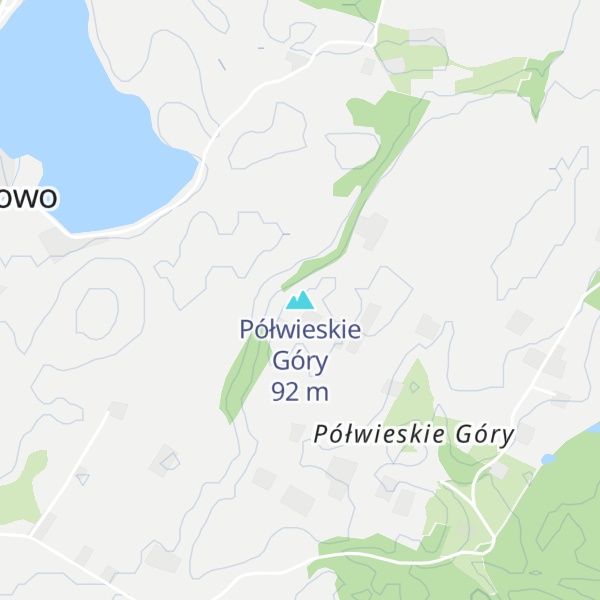 Map of Półwieskie Góry