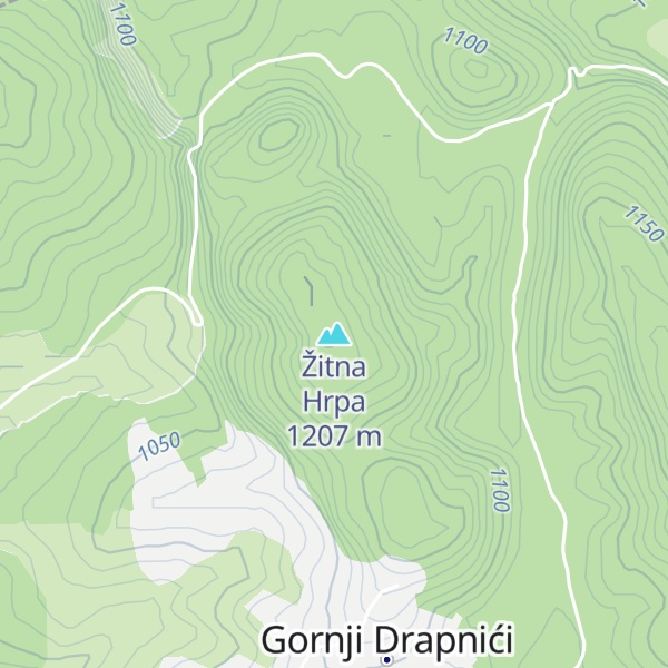 Map of Žitna Hrpa