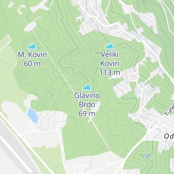 Map of Glavino Brdo