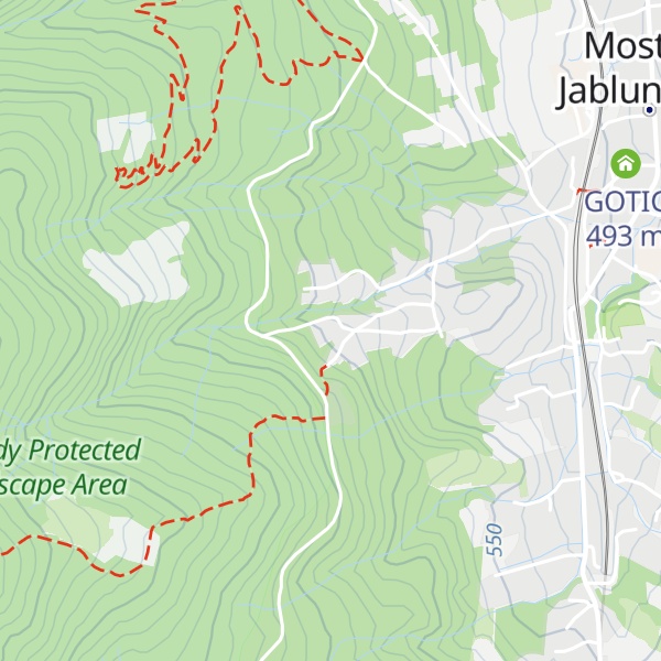 Map of Horská chata Zuzana