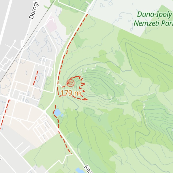 Map of Kis-Strázsa-hegy