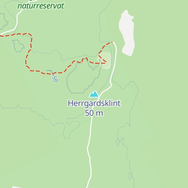 Map of Herrgardsklint