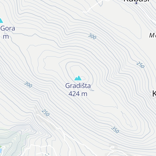 Map of Gradišta