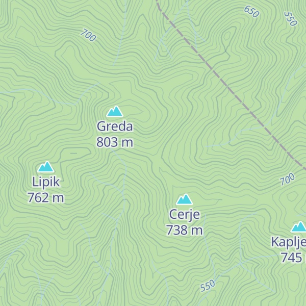 Map of LK Trešnjik