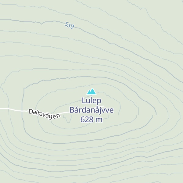 Map of Lulep Bárdanåjvve