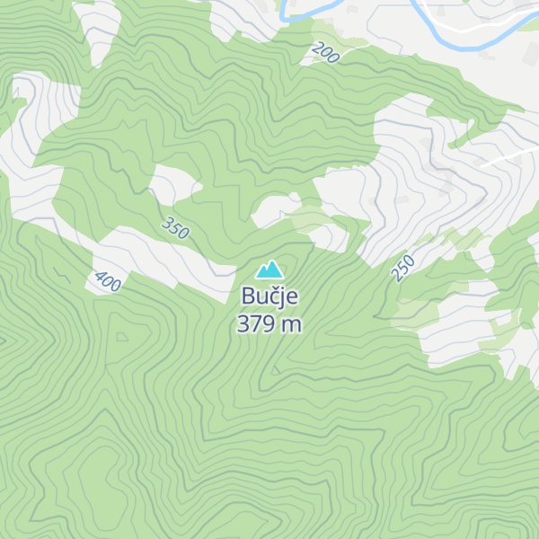 Map of Bučje