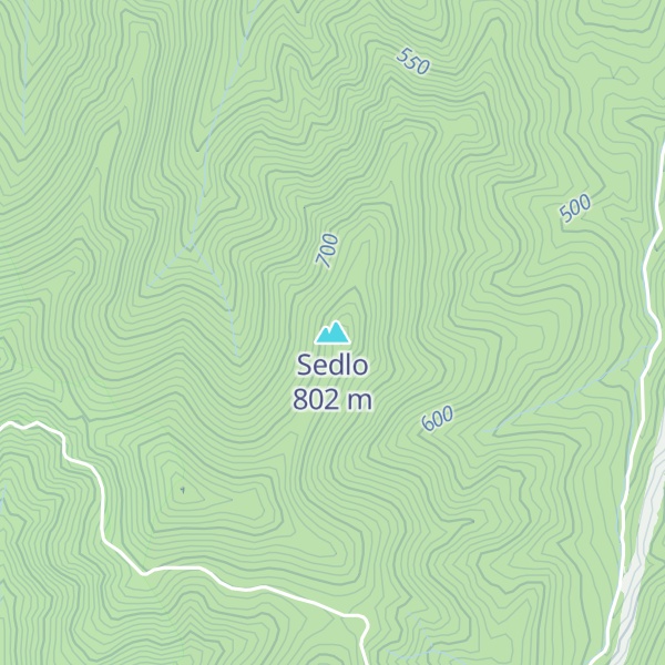 Map of Sedlo
