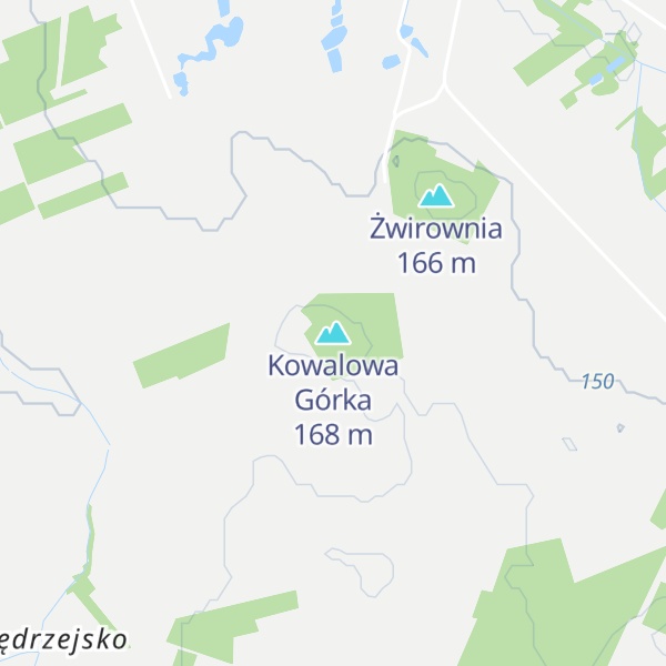 Map of Kowalowa Górka