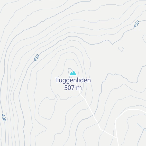 Map of Tuggenliden