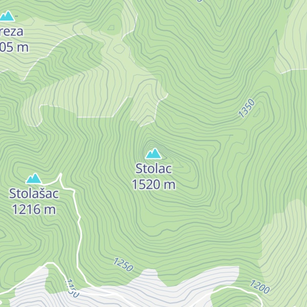 Map of Stolac