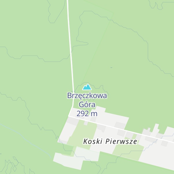 Map of Brzęczkowa Góra