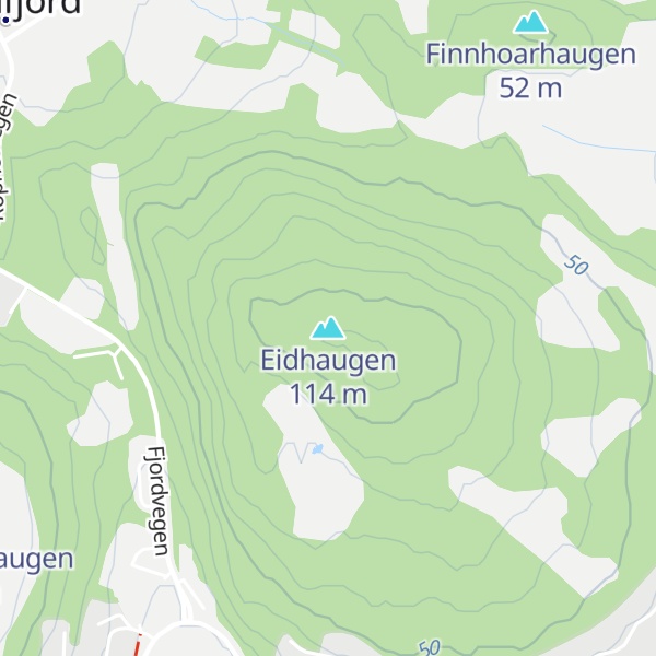 Map of Eidhaugen