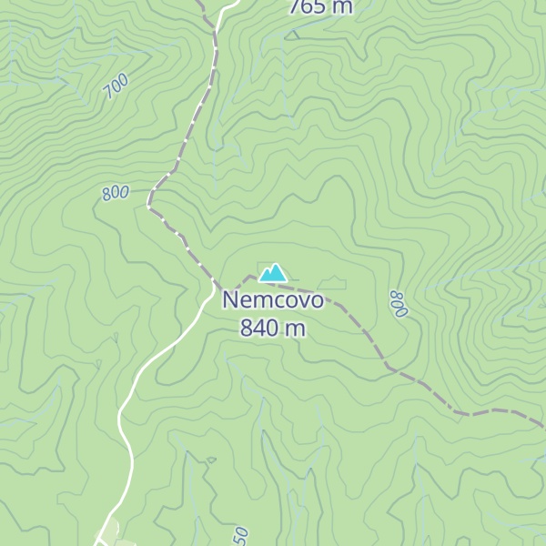 Map of Nemcovo