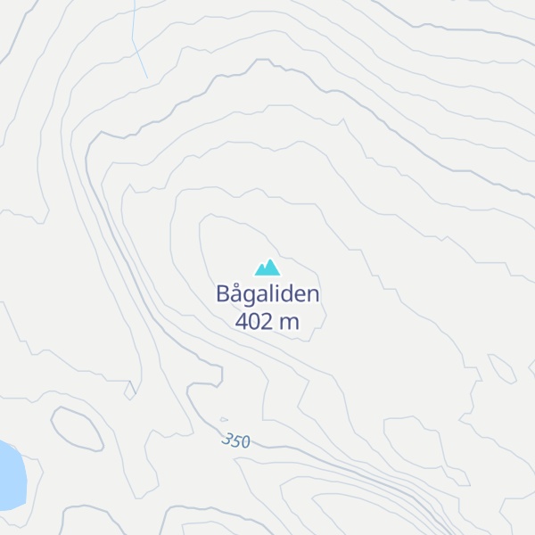 Map of Bågaliden