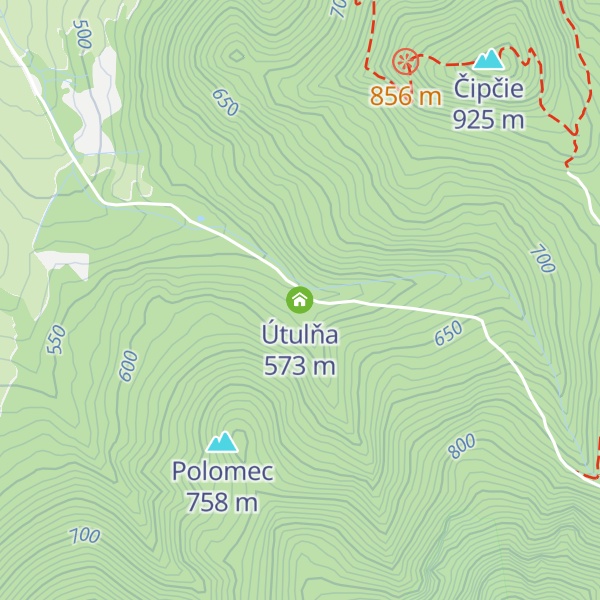 Map of Útulňa