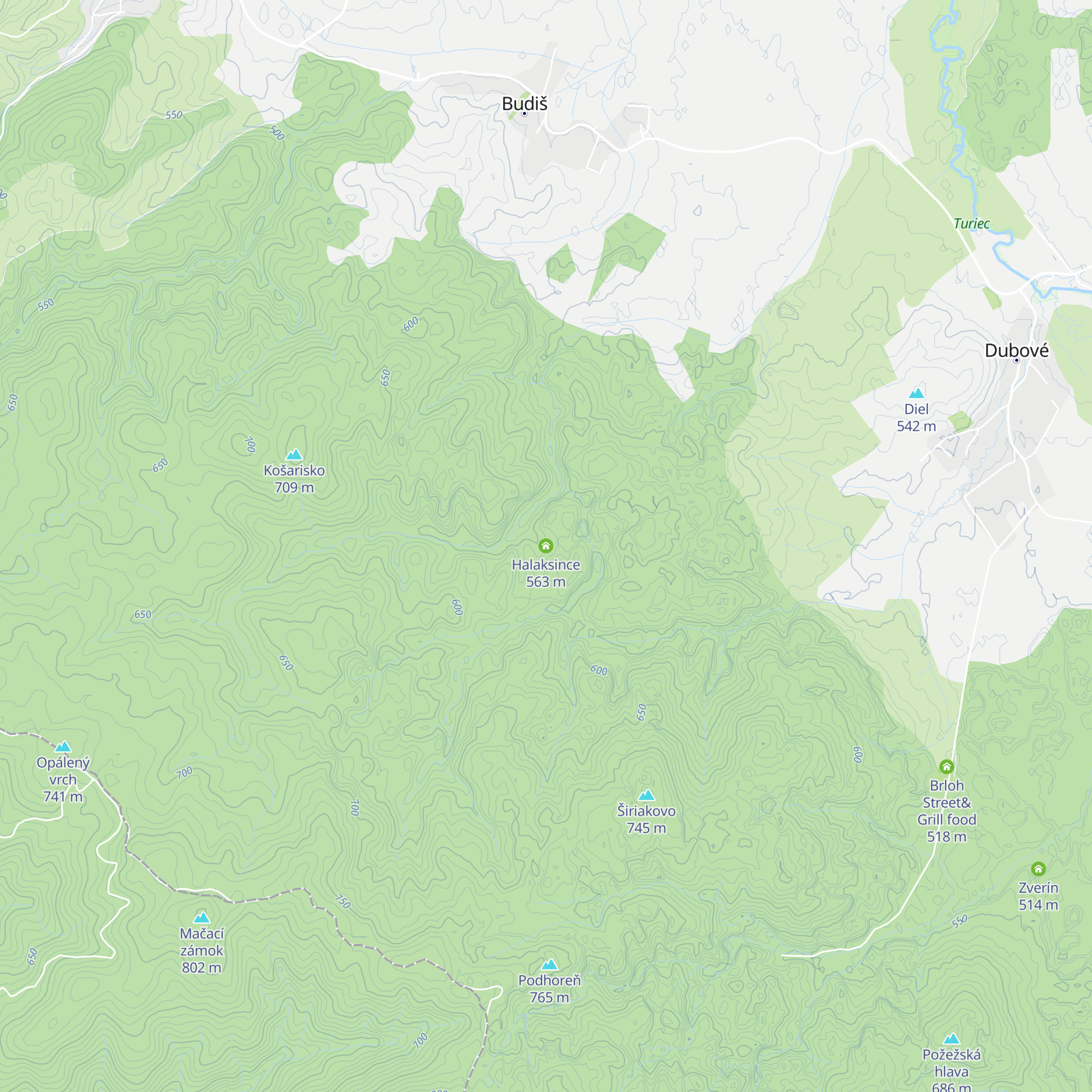 Halaksince map