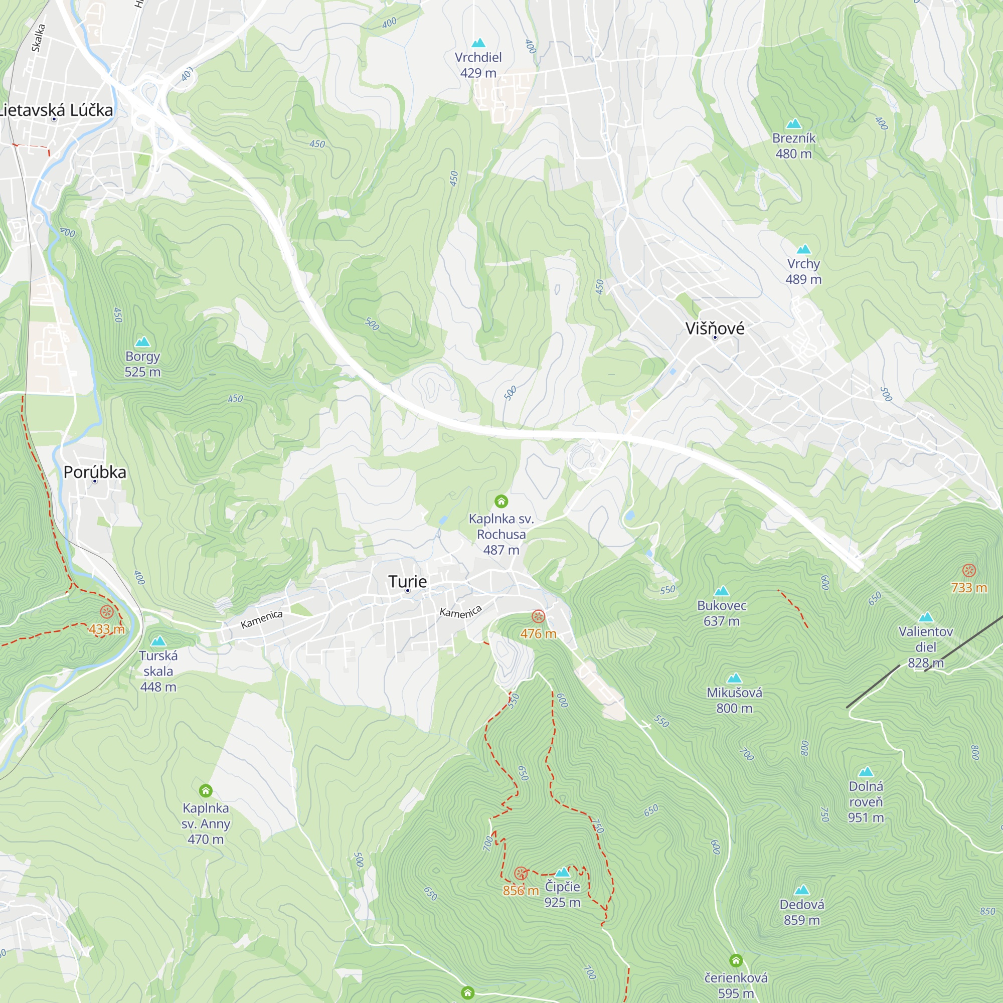 Kaplnka sv. Rochusa map