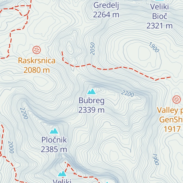 Map of Bubreg