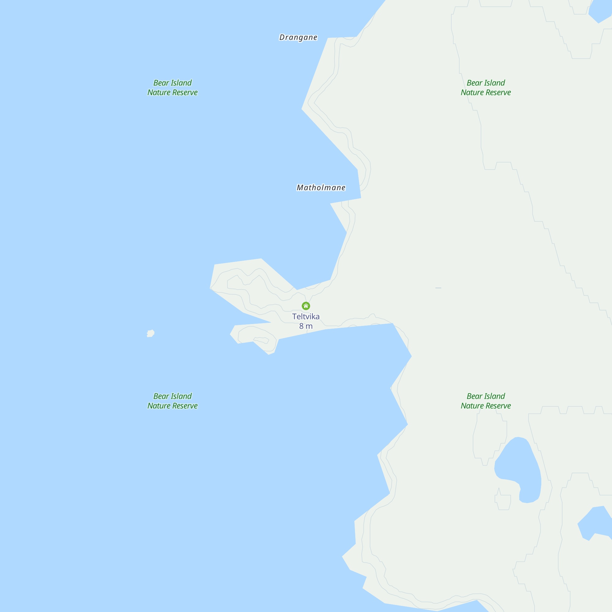 Teltvika map