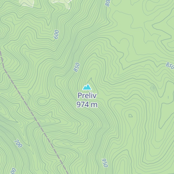 Map of Preliv