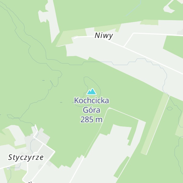 Map of Kochcicka Góra