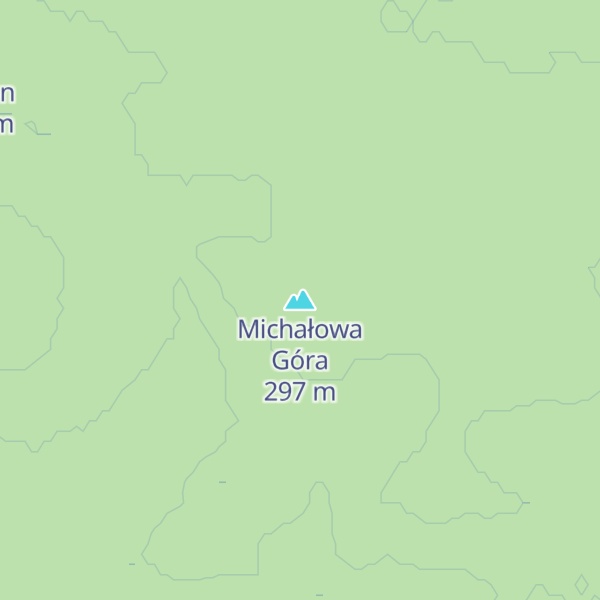 Map of Michałowa Góra