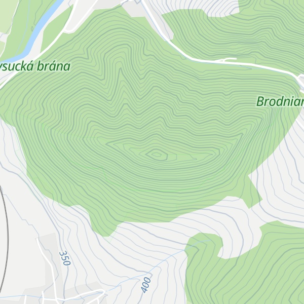 Map of Brodnianka