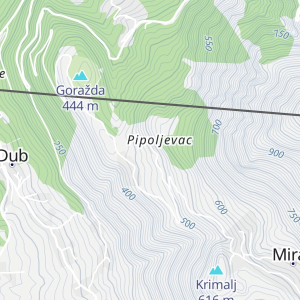 Map of Pipoljevac