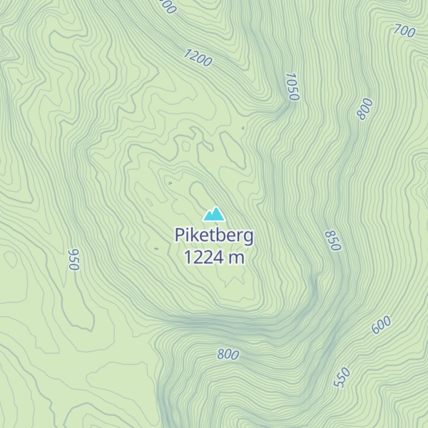 Map of Piketberg