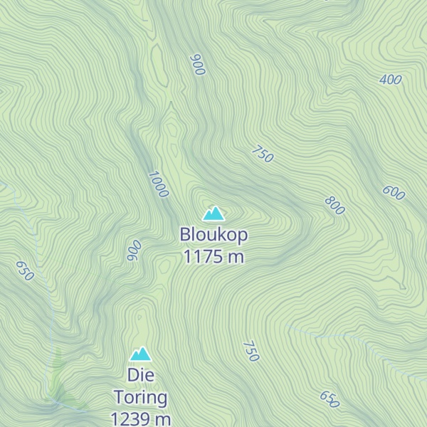 Map of Bloukop