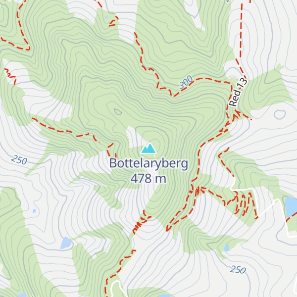 Map of Bottelaryberg