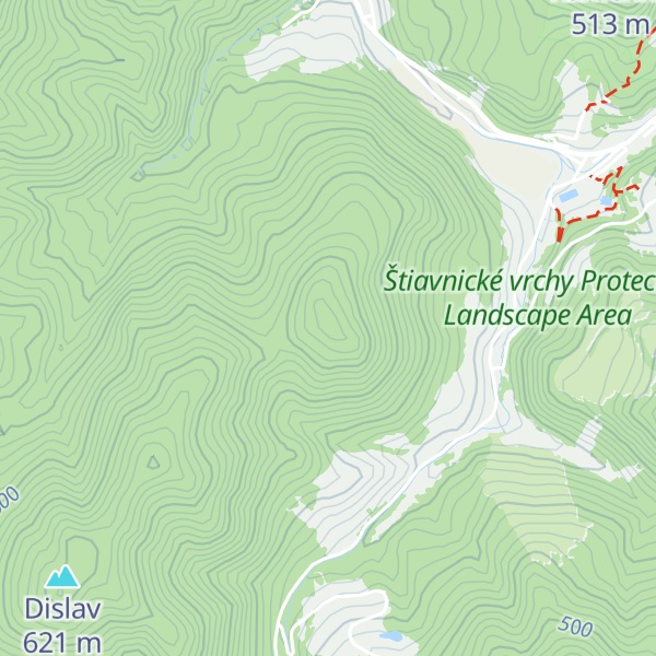 Map of Amáliin vrch