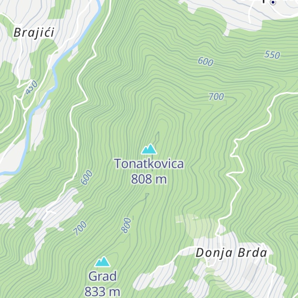 Map of Tonatkovica